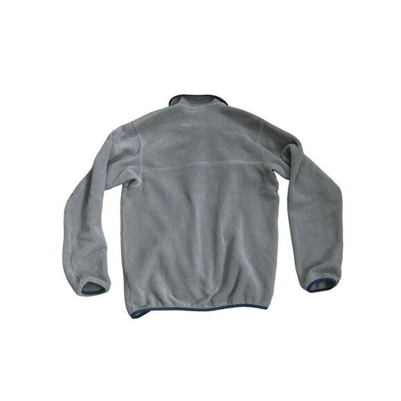 Patagonia Synchilla Snap T Fleece Pullover Jacket Gray Men's Small - Picture 3 of 6